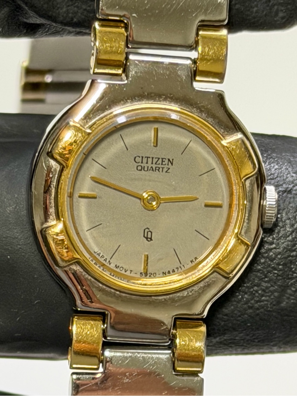 Citizen CQ 5920-S49593 Two-Tone Stainless Steel Ladies’ 20mm Dress Watch
